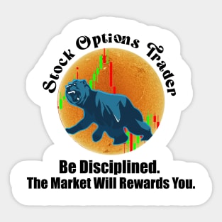 Stock Options Trader Sticker